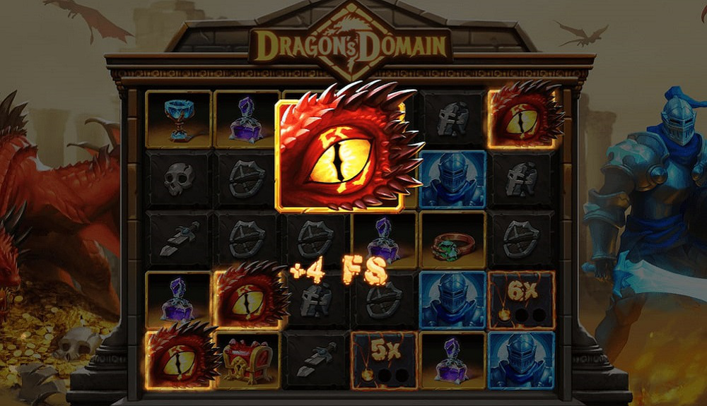 Dragon's Domain slot machine 